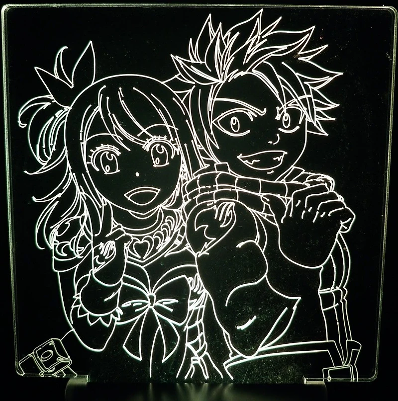Veilleuse : Fairytail : Natsu et Lucy