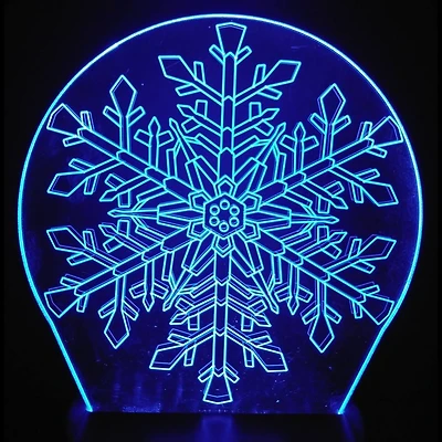 Veilleuse : Flocon de neige