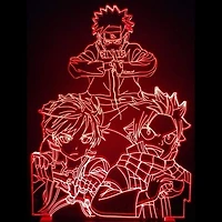Veilleuse : Les héros : Kirito, Naruto et Natsu