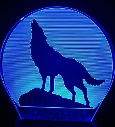 Veilleuse : Loup