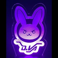 Veilleuse : Overwatch : Logo D.Va