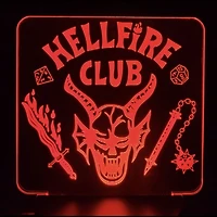Veilleuse : Stranger Thing : Hellfire Club