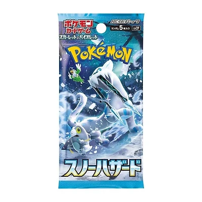 Booster Pack Pokemon Jap Snow Hazard