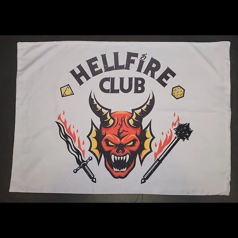 Taie d'oreiller : Stranger Thing ­­: Hellfire Club