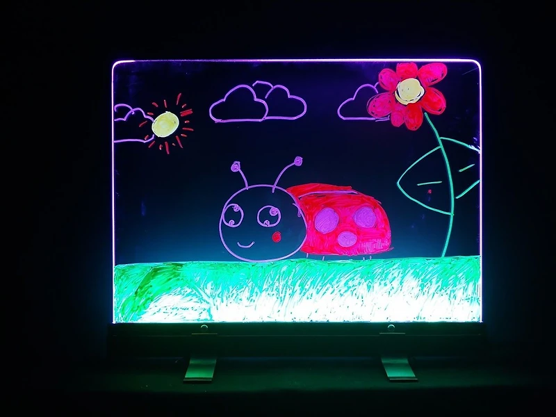 Tableau à dessin illuminé