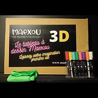 Tableau à dessin illuminé