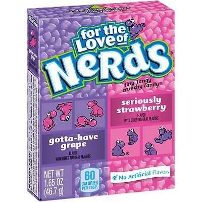 Nerds Raisin & Fraise 47g.