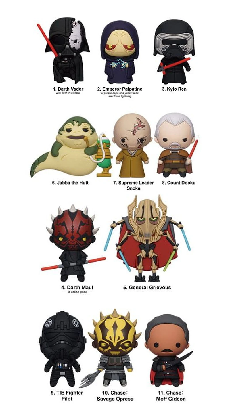BAG CLIP Star Wars Series 6