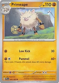 *L39 Primeape 107/193
