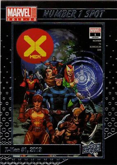 *J111 2019-20 Marvel UDeck X-men no.1 spot