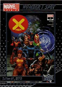 *J111 2019-20 Marvel UDeck X-men no.1 spot