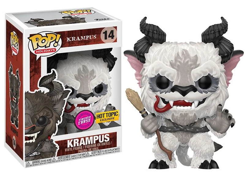 Krampus : Ct639 CHASE Krampus Flocked HT 14