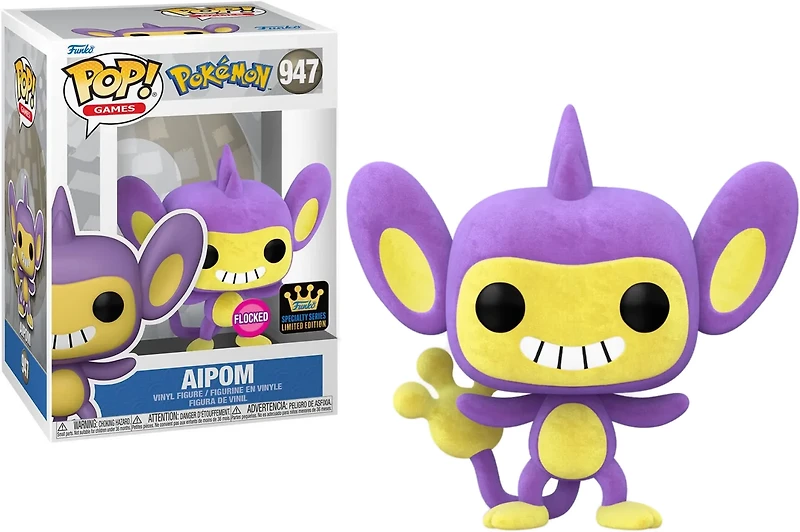 Pokémon : Ct644 Aipom Flocked SEF 947