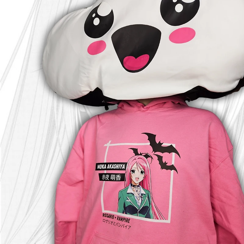 Rosario Vampire Moka Hoodie Deux Faces