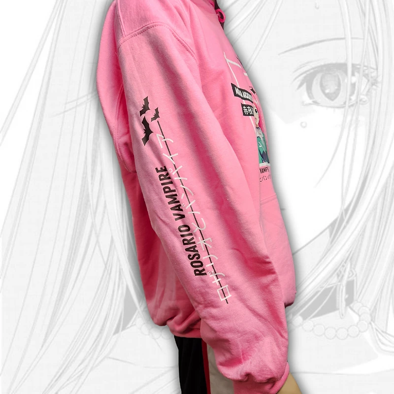 Rosario Vampire Moka Hoodie Deux Faces