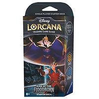 Lorcana Starter Deck Rise Of The Floodborn Evil Queen Gaston