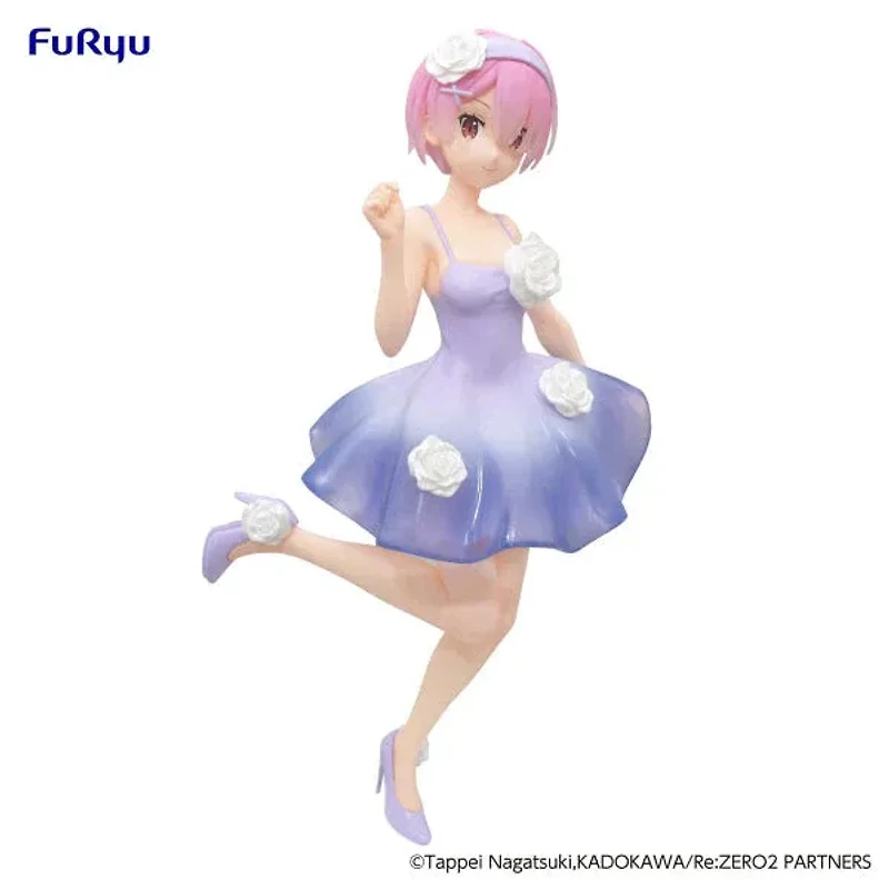 Trio Try It Figure - Ram Flower Dress (Purple)