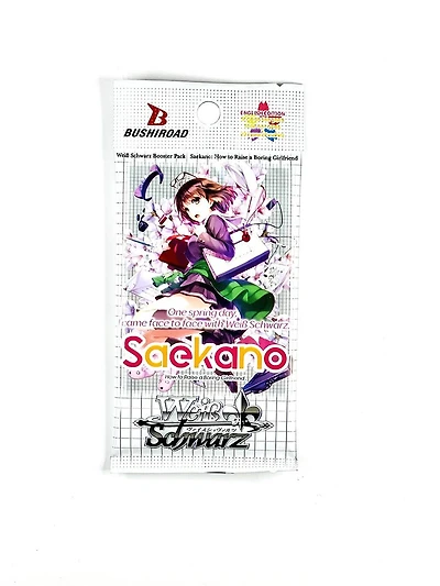 Booster Pack Weis Schwarz Saekano