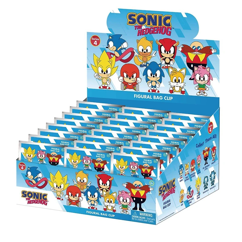 BAG CLIP Sonic The Hedgehog Series 4