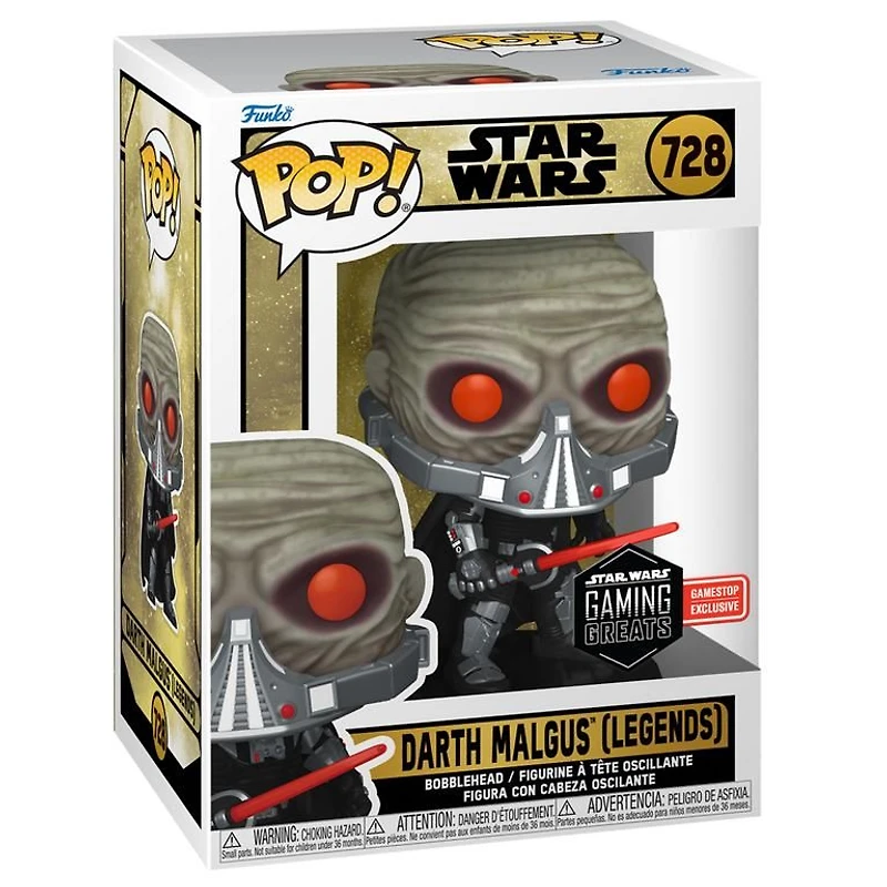 Star Wars : Ct298 Darth Malgus (Legends) Gamestop 728