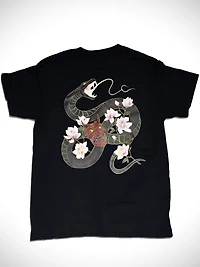 T-Shirt Serpent Noir