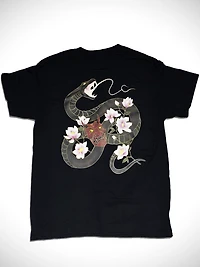T-Shirt Serpent Noir