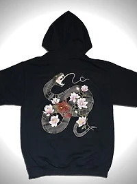 Hoodie Serpent Noir