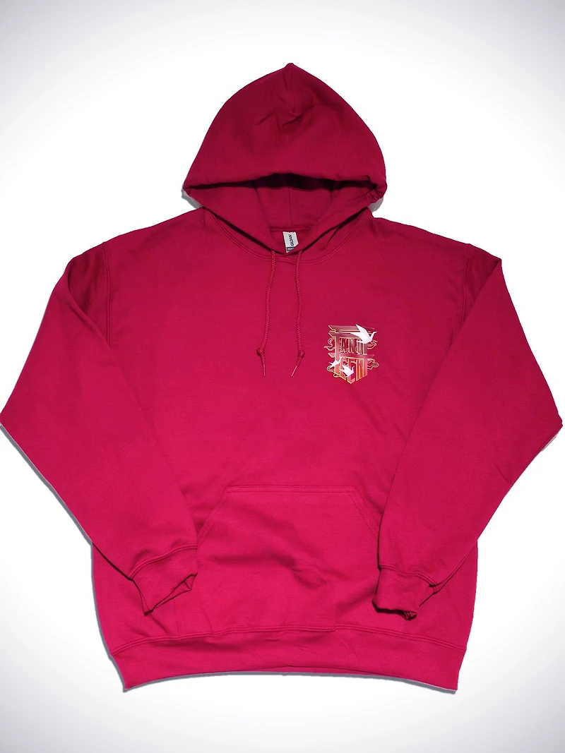 Hoodie Dragon Rouge