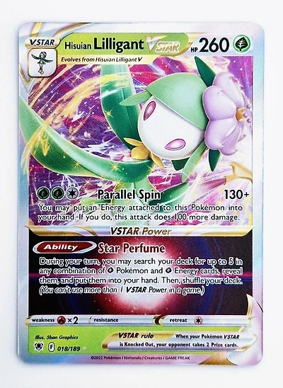 *A239 Hisuian Lilligant Vstar 018/189