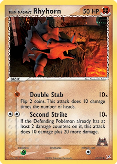 *F113 Team Magma's Rhyhorn 67/95