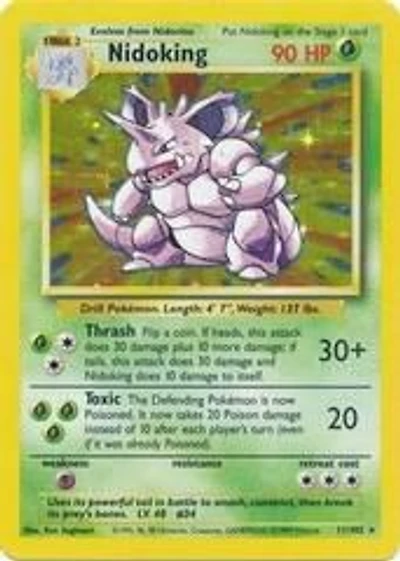 *F164 Nidoking 11/102