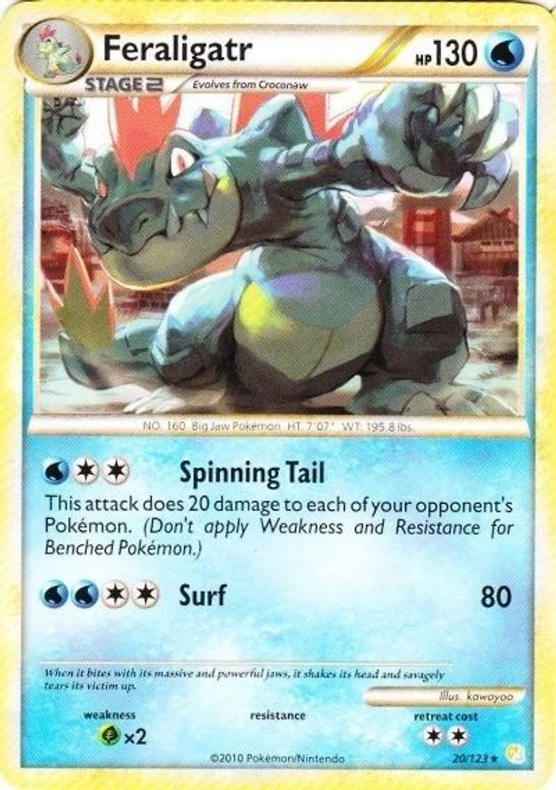 *F205 Feraligatr 20/123