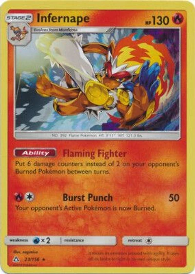 *F236 Infernape 23/156