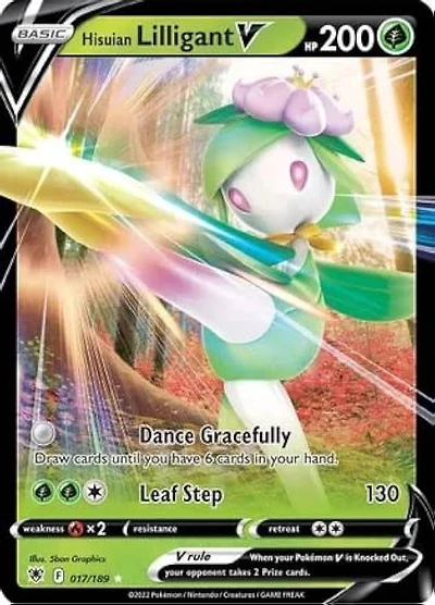 *B161 Hisuian Lilligant V 017/189