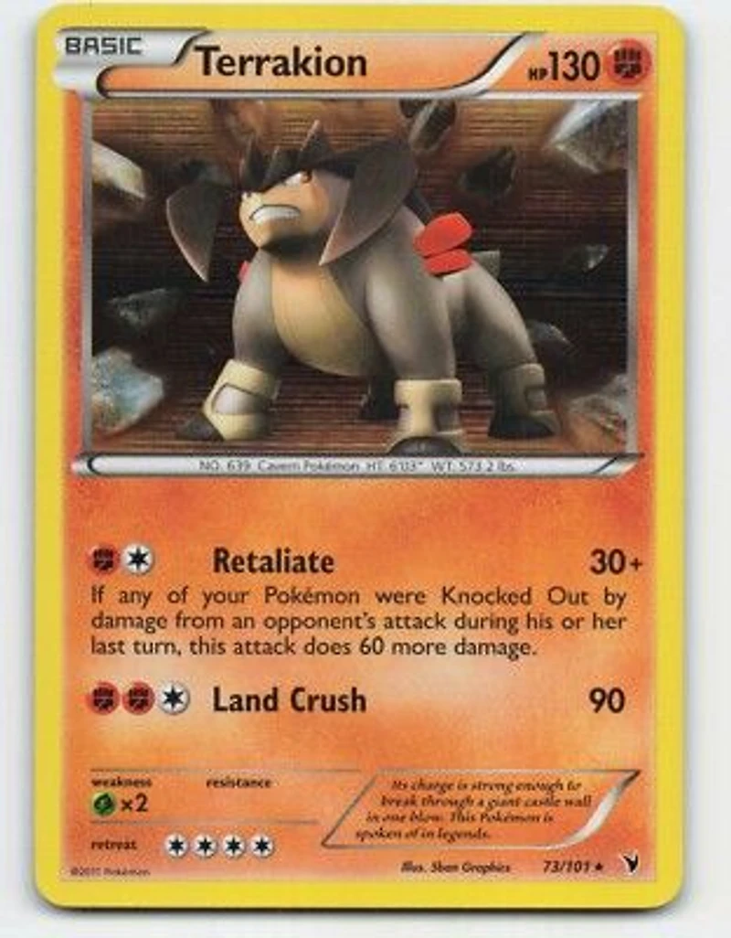 *F291 Terrakion 73/101