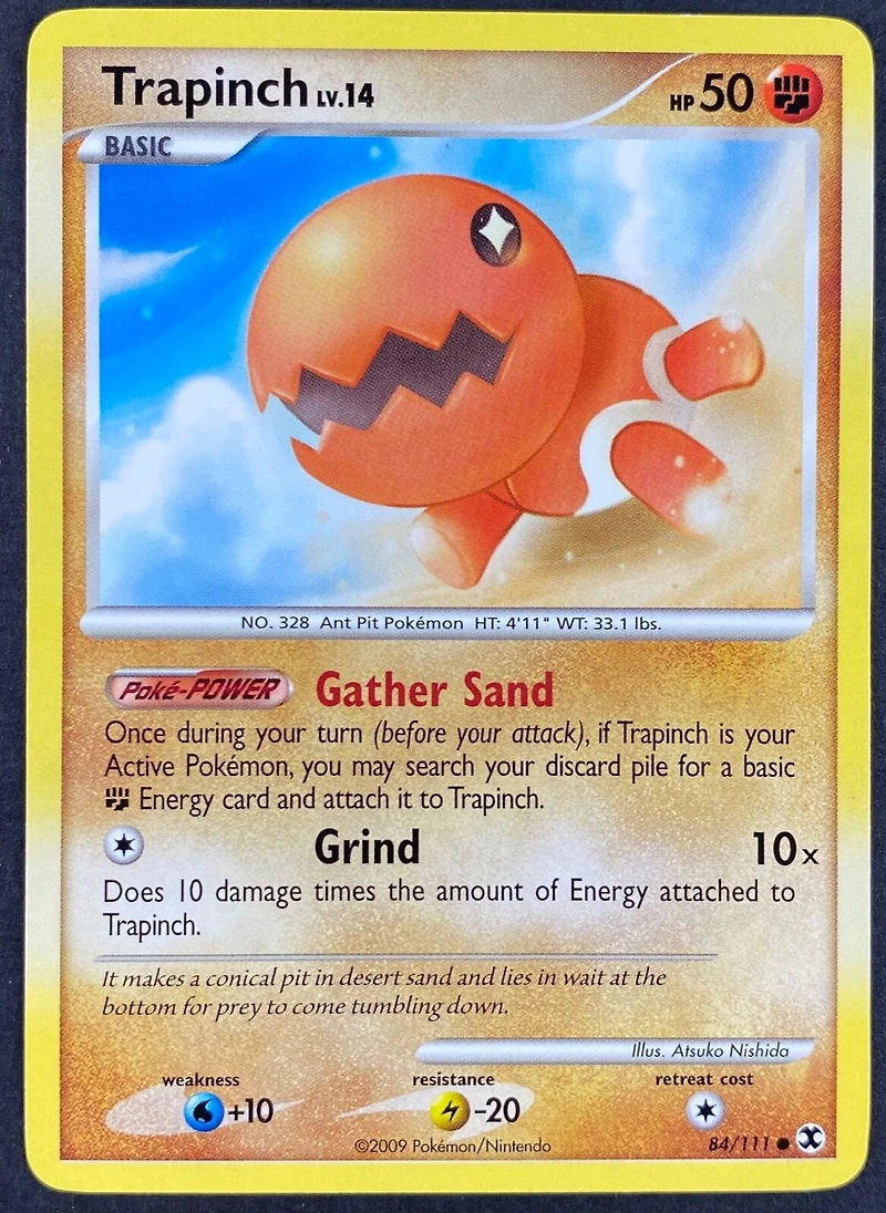 *F283 Trapinch Lv.14 84/111