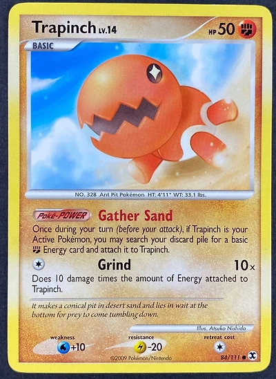 *F283 Trapinch Lv.14 84/111