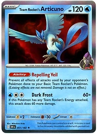 V4 Team Rocket's Articuno 051/182 NM