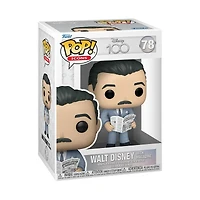 Fd50 Walt Disney With Magazine 78