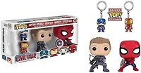 Fa386 Captain America / Iron Man / Hawkeye / Spider-Man 4Pack