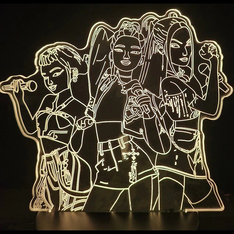 Veilleuse : K-pop Demon Hunters : Groupe Huntrix