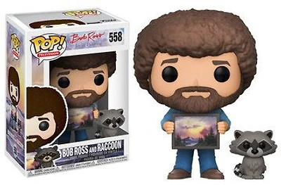 Gj3 Bob Ross And Raccoon 558