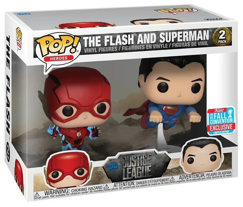 Gn88 The Flash And Superman 2018 Fallcon 2 Pack