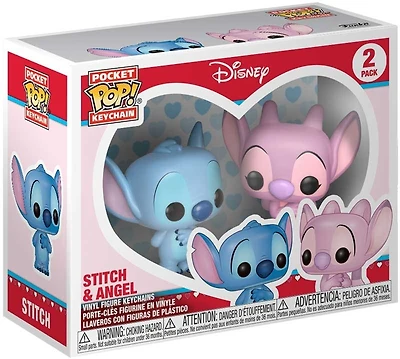Gm119 Keychain Stitch & Angel 2 Pack