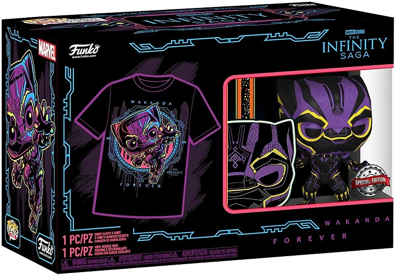 HJ105 Funko Tee Wakanda Forever SE L