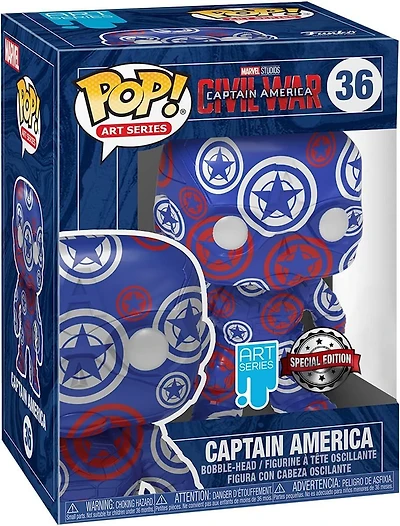 Hp50 Captain America SE ArtSeries 36