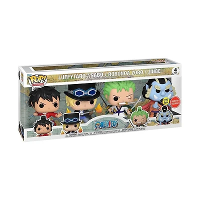 HS76 Luffytaro/Sabo/Roronoa Zoro/Jinbe GID GS 4 pack