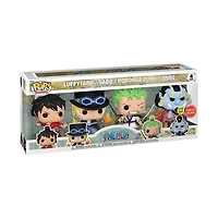 HS76 Luffytaro/Sabo/Roronoa Zoro/Jinbe GID GS 4 pack