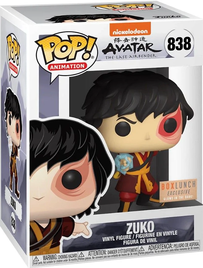 Avatar The Last Airbender ; Ct232 Zuko BoxLunch 838