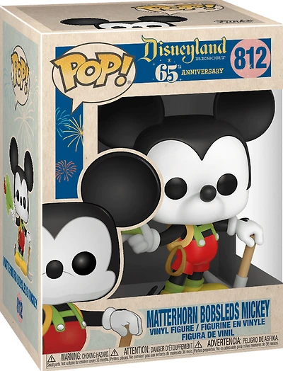 At2170 Matterhorn Bobsleds Mickey 812